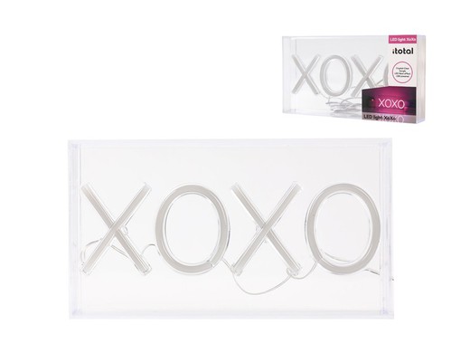 Letrero Led Xoxo Regalo Itotal