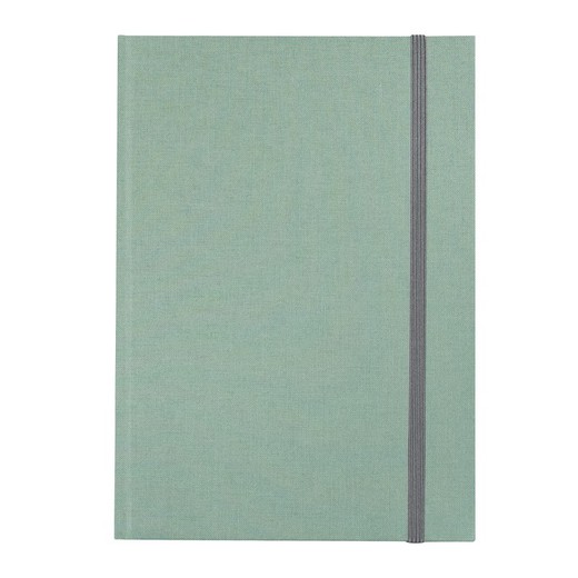 Libreta A5 Bella Vista Verde Menta Goldbuch 200 páginas