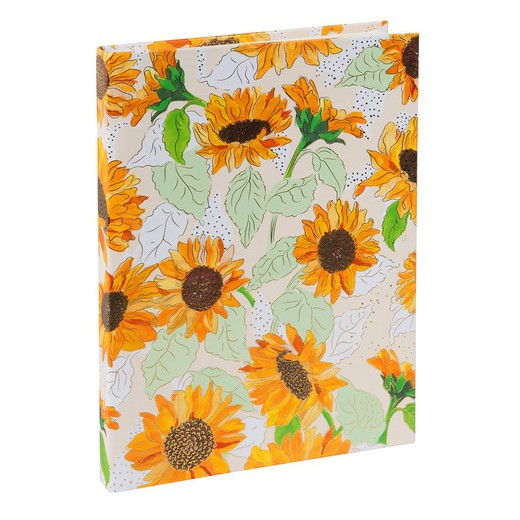 Libreta A5 Sunflower white Goldbuch 200 páginas