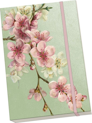 Libreta Tamaño A5 Flores Sakura Sköna Ting Suecia