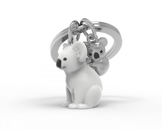 Llavero Diseño Animals Koala familia Metalmorphosis