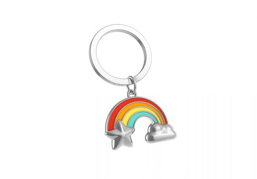 Llavero Diseño Lifestyle Arco Iris Metalmorphosis