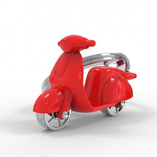 Llavero Scooter rojo Metalmorphosis