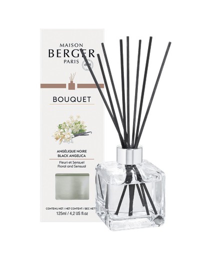 Mikado Angélique Noire Maison Berger 125 ml Bouquet Perfumado