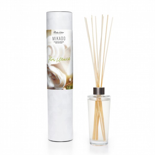 Mikado Difusor Perfume Flor Blanca Boles Olor Ambients 200 ml