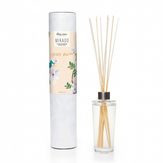 Mikado Difusor Perfume Jazmin Blanco Boles Olor Ambients 200 ml