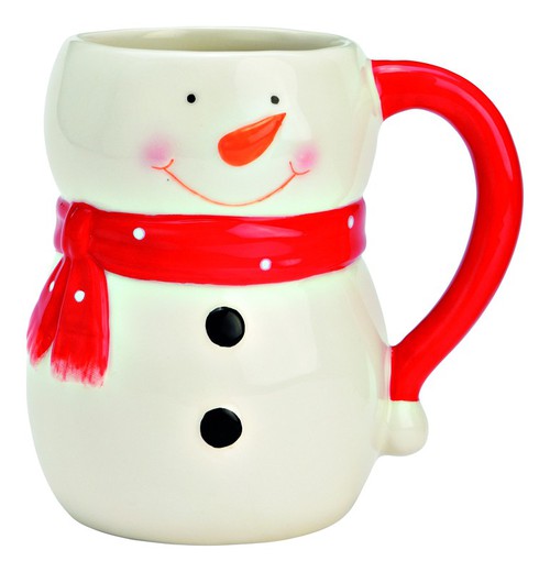 Mug 3D Navidad Muñeco de Nieve G Wurm