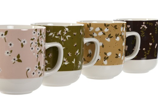 Mug Porcelana 12X8,5X10 380 ml Juego Cocina