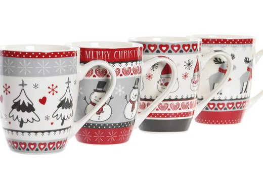 Mug Porcelana Navidad Regalo 340 ml Especial Regalo Navidad decoración de navidad para casa