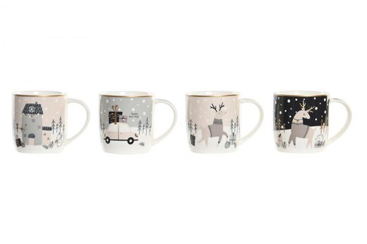 Mug Porcelana Navidad Regalo 350 ml Especial Regalo Navidad decoración de navidad para casa