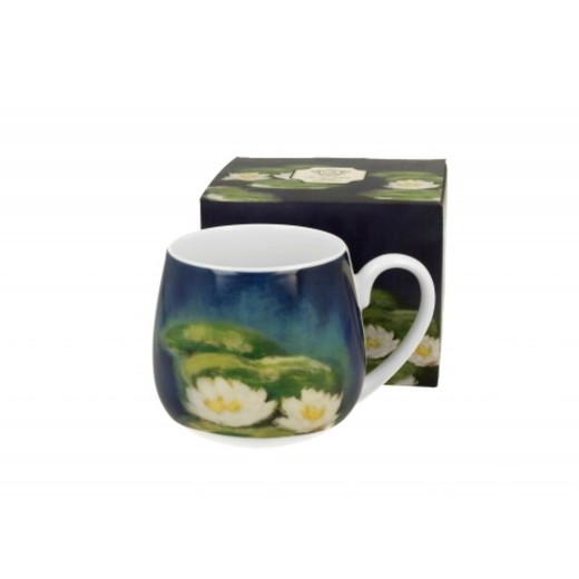 Mug Taza Ancho Monet Nenufar 43 Cl Porcelana Duo Art Gallery