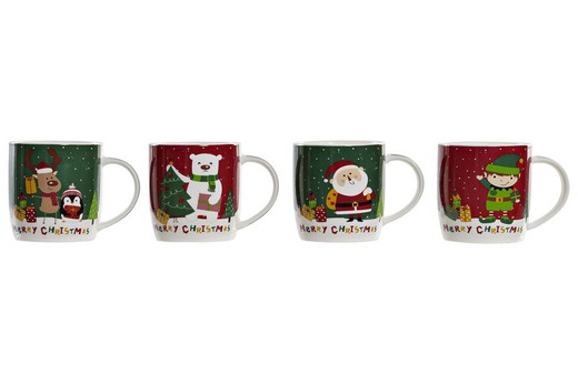 Mug taza christmas porcelana decoración de navidad para casa