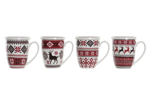 Mug taza de navidad porcelana diseño decoración de navidad para casa