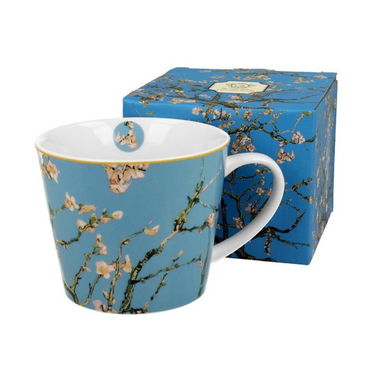 Mug Taza Jumbo Almendro Porcelana Duo Art Gallery