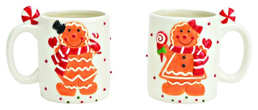 Mug Taza Navidad Gingerbread G Wurm