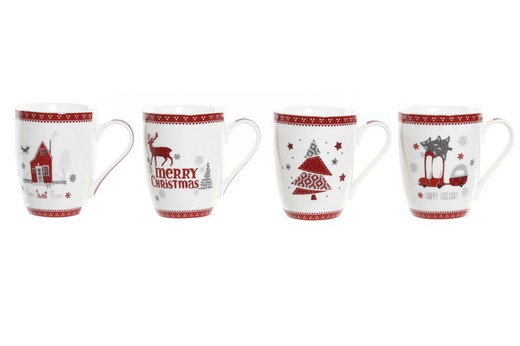 Mug taza para navidad porcelana decoración de navidad para casa