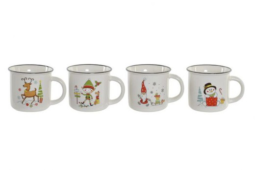 Mug taza porcelana navidad decoración de navidad para casa