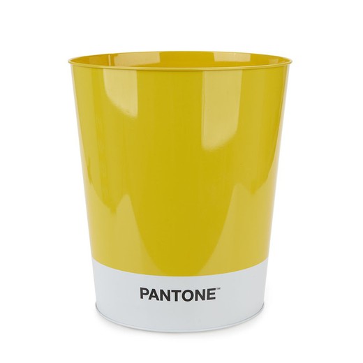 Papelera Pantone amarillo lata Balvi Idea Regalo