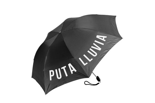 Paraguas de bolsillo Puta Lluvia Fisura