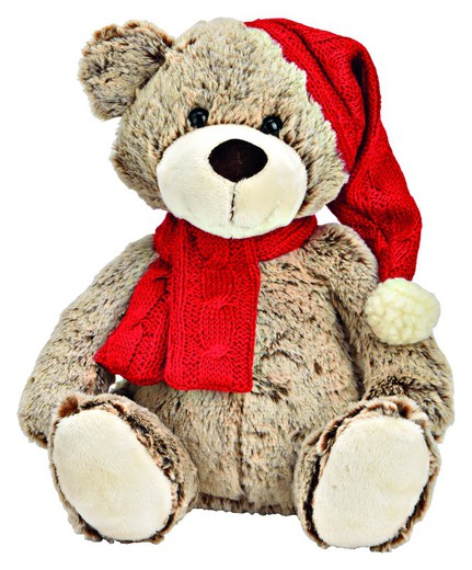 Peluche Oso Navidad Navidad con gorrito G Wurm