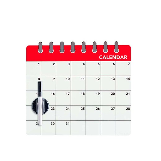 Pizarra nevera Calendar magnético Balvi Idea Regalo