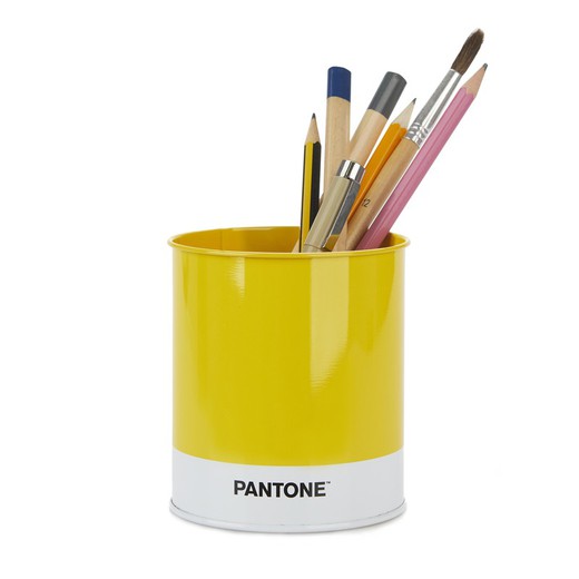 Portalápices Pantone amarillo lata Balvi Idea Regalo