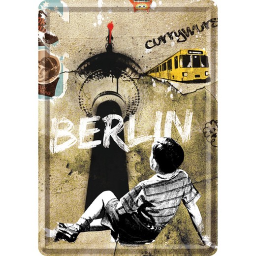 Postal Metal Berlin Berlin Street Art Retro Vintage