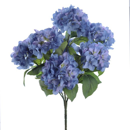 Ramo 7 Hortensias Azul 52 cms Planta Artificial Zaraplant