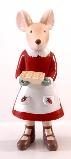 Ratoncito Navidad 20 cms Figura Navidad Vetur