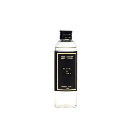 Recambio Mikado Santal & Tonka Cereria Mollá 200 ml