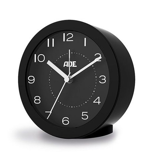 Reloj cuarzo con alarma y sensor luz nocturna Ade