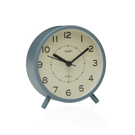 Reloj De Mesa Despertador Zeal Azul