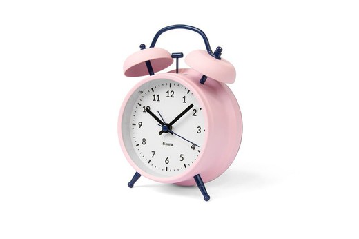 Reloj despertador Retro Rosa & Azul Fisura