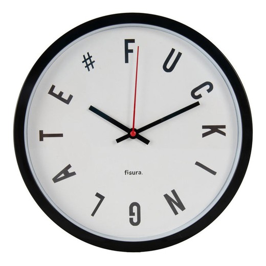 Reloj Fucking Late Blanco Fisura