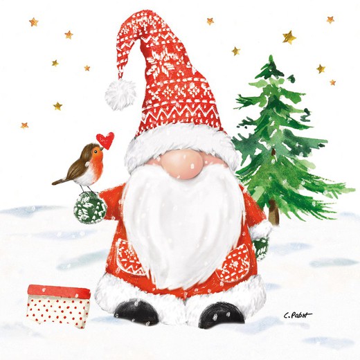 Servilleta Navidad Christmas Buddy  33x33  PPD