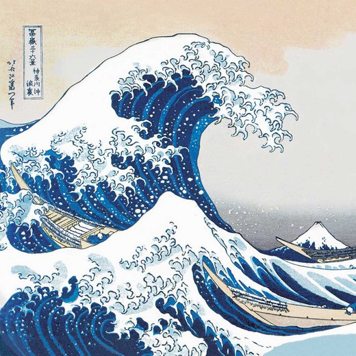 Servilletas Decoradas The Great Wave  33x33  PPD