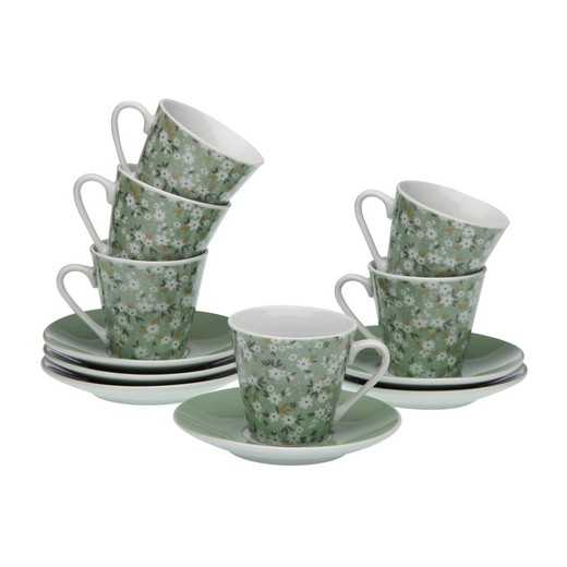 Set 6 Tazas Cafe Juego de Café Bellis Versa