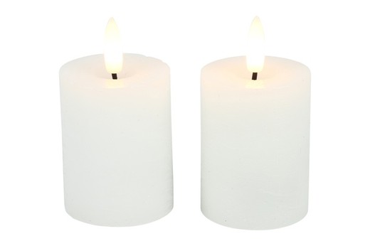 Set de 2 Velas LED Alta Calidad Decostar