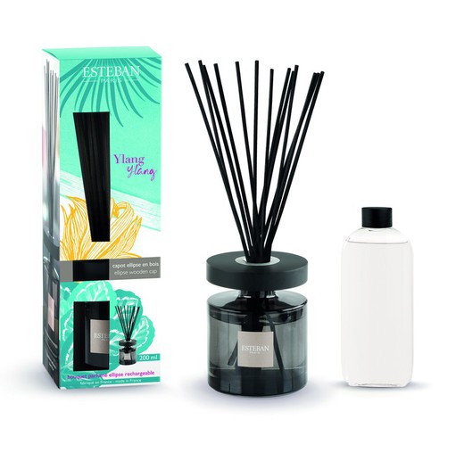 Set Mikado Ellipse 200 ml Esteban Paris Ylang