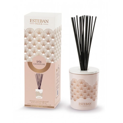 Set Mikado Iris Cashmere Decorativo 100 ml Esteban Paris