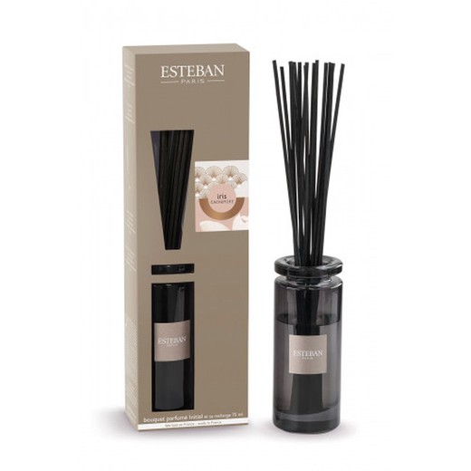 Set Mikado Perfumado Iris Cashmere 75 ml Esteban Paris