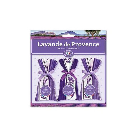 Set Regalo 3 Sachet Lavanda Provenza Tipo C Esprit Provence