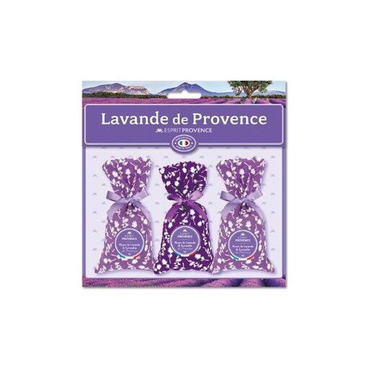 Set Regalo 3 Sachet Lavanda Provenza Tipo D Esprit Provence