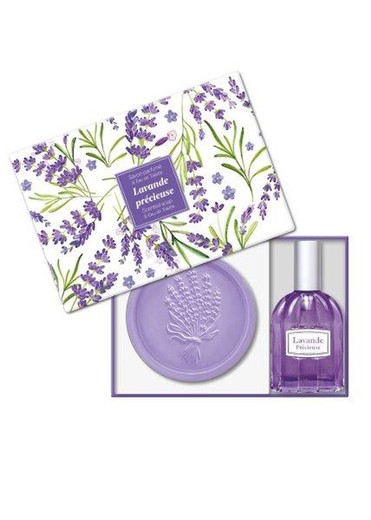 Set Regalo Jabón Artesano Almendra Eau Toilette Lavanda Provenza Esprit Provence