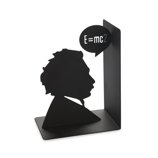 Sujetalibros Einstein negro metal Balvi Idea Regalo