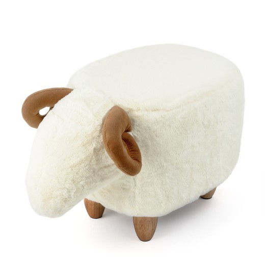 Taburete Original Le Mouton blanco madera Balvi Idea Regalo
