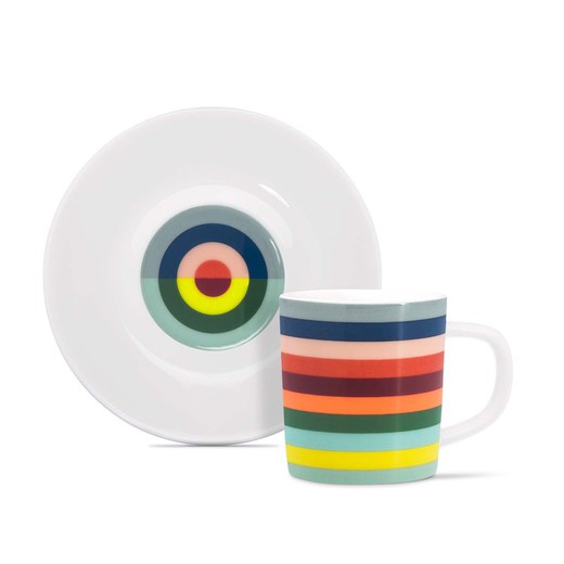 Taza Café Espresso Porcelana Lorenzo Idea Regalo Remember