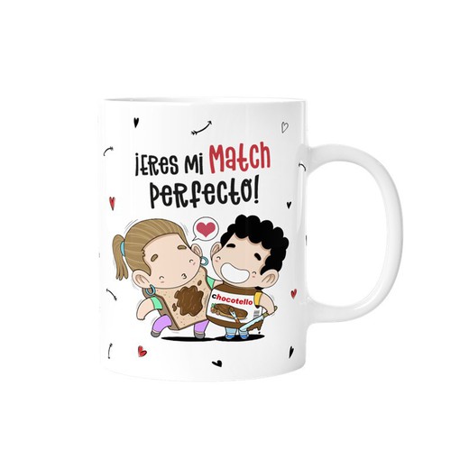 Taza ¡Eres Mi Match Perfecto! Malasaña Especial Regalo