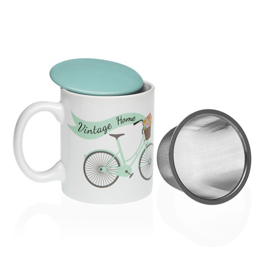 Taza Infusion Bicicleta Versa