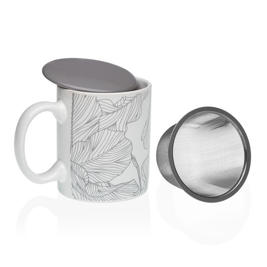 Taza Infusion Palm Grey Versa